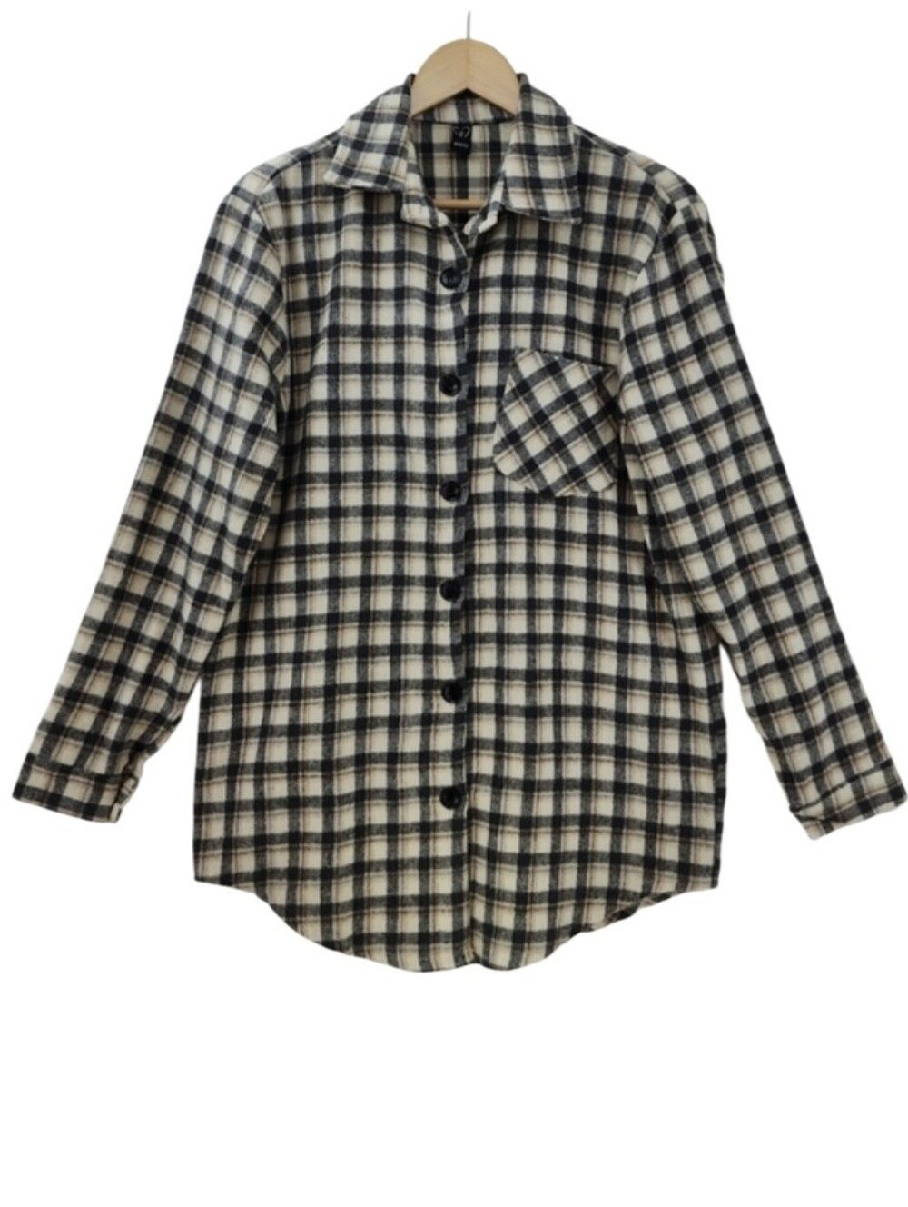 Windsor Soft Plaid Flannel Shacket Women's Size Small
